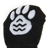 Generic Tiny Small Puppy Dog Cat Non-Slip Socks With Paw Prints Bowknot Black And Grey (M)