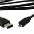 USB Cable A Male/Micro B male, 0.5m, USB 2.0, black | Gear-up.me