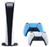 Sony PlayStation 5 Console, Digital Edition, With Extra Blue Controller - International Version (Non-Chinese)