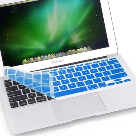 Unibody Apple MacBook / Pro / Air / Retina 13" 15" 17" Silicone Keyboard Skin Cover [Aqua Blue US Layout]