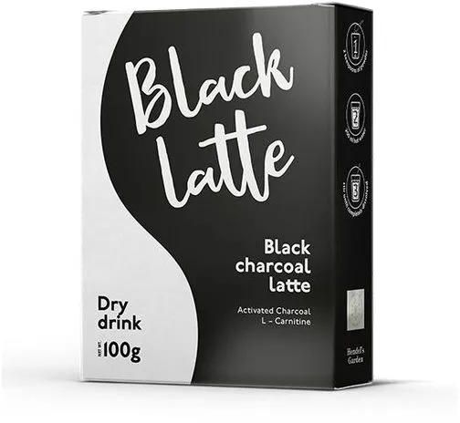Black Latte Charcoal Coffee For Weight Loss Unisex