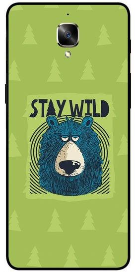 Protective Case Cover For OnePlus 3 Smart Series Printed Protective Case Cover for OnePlus 3 Stay Wild