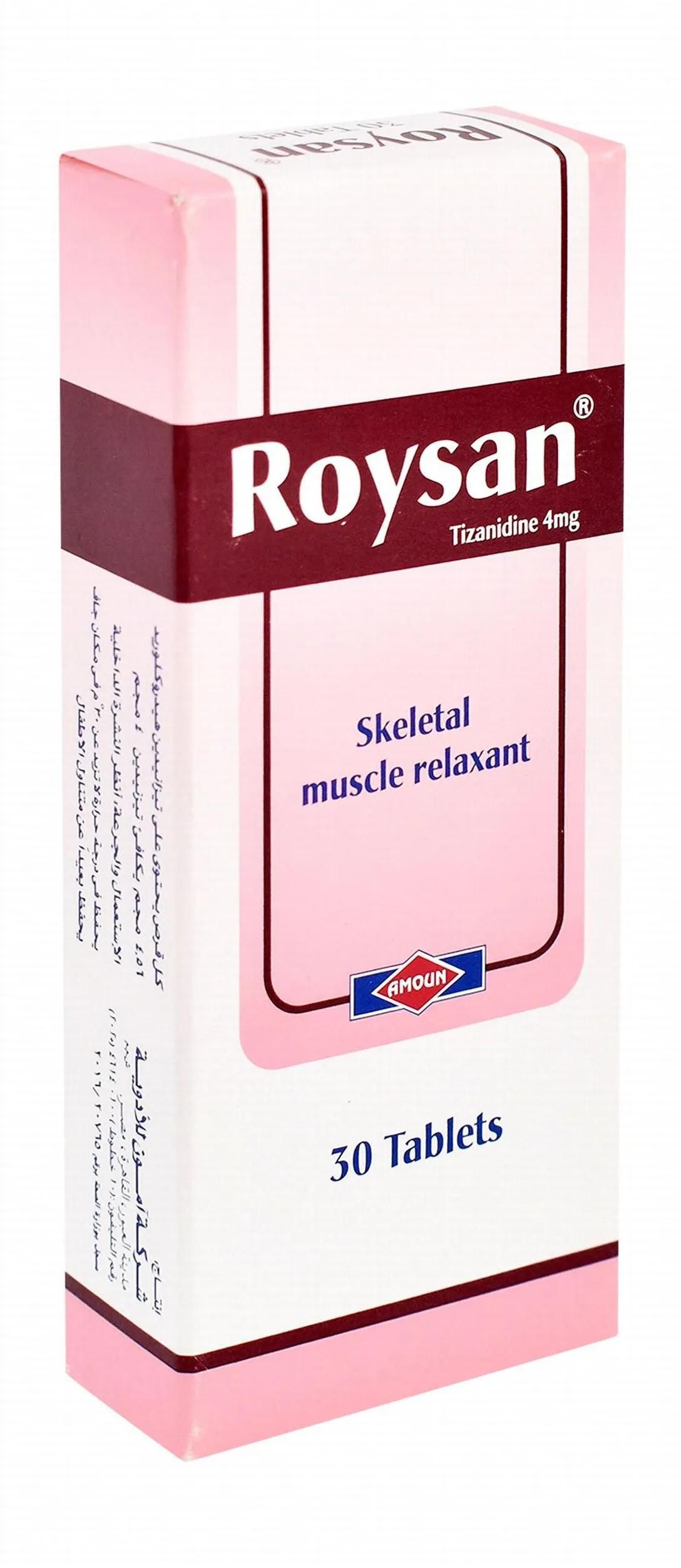Roysan | Muscle Stretcher 4mg | 30 Tabs