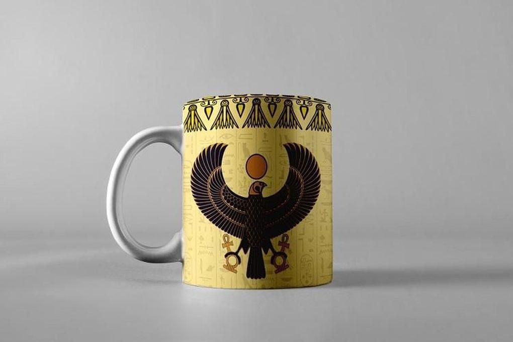 Horus Egyptian Goddess Ceramic Mug