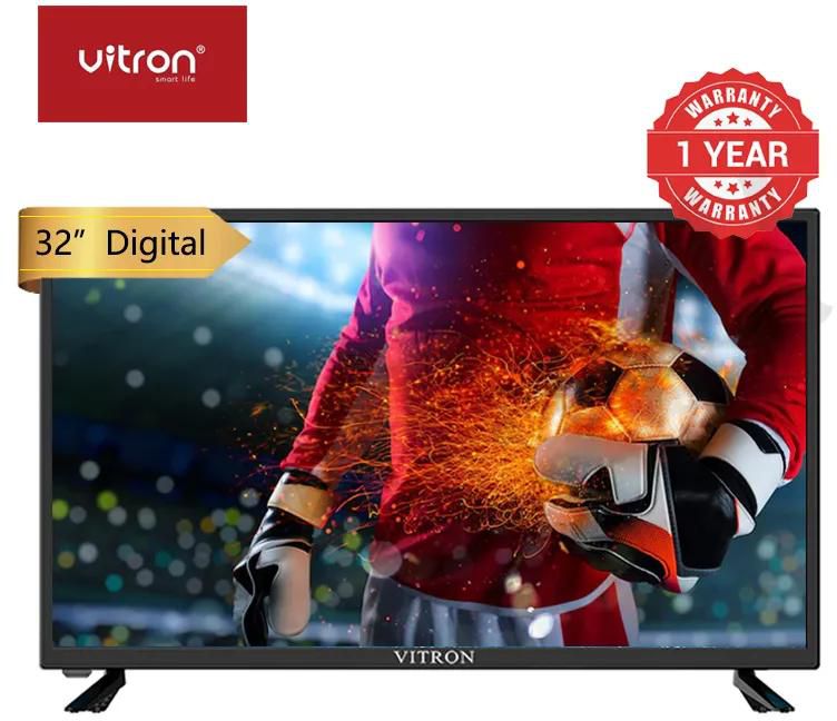 【New Offer】Vitron 32 Inch Digital TV Inbuilt Decorder DVB-T2 HD Television HTC 3246