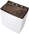 Hitachi Twin Tub washing Machine, 17kg, 220V/60HZ , Brown - PS-1700FJ  2206A DBR, min 2 yrs warranty