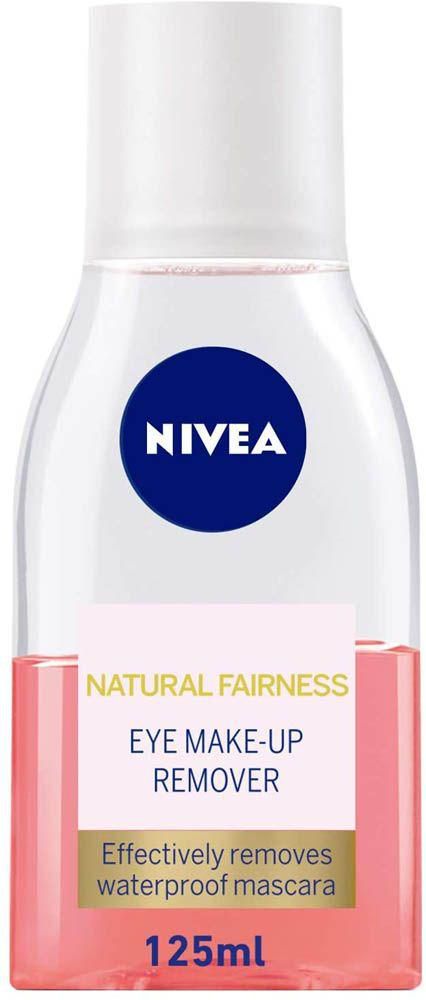 Nivea - Face Natural Fairness Eye Make-Up Remover - 125ml- Babystore.ae