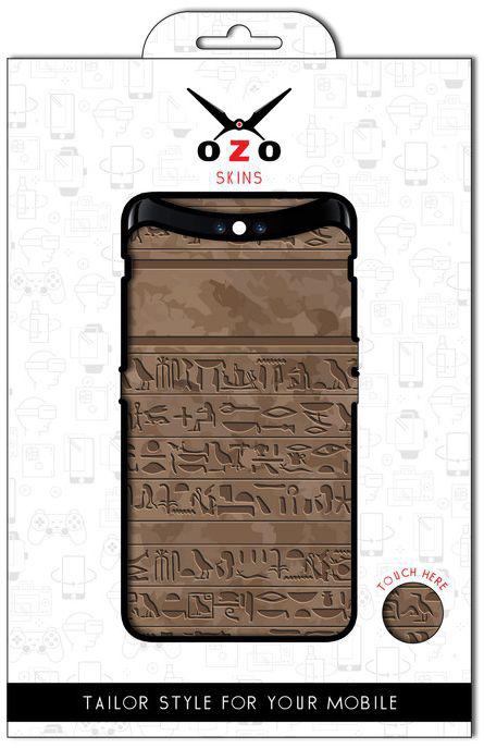 OZO Skins Hyroglifcs Codes Background (SE168HCB) for Huawei Y7 Prime (2019)