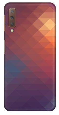 Matte Finish Slim Snap Basic Case Cover For Samsung Galaxy A7 (2018) Copper Prism