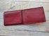 Dr.key Genuine Leather For Men - Bifold Wallets -2045-plain Red