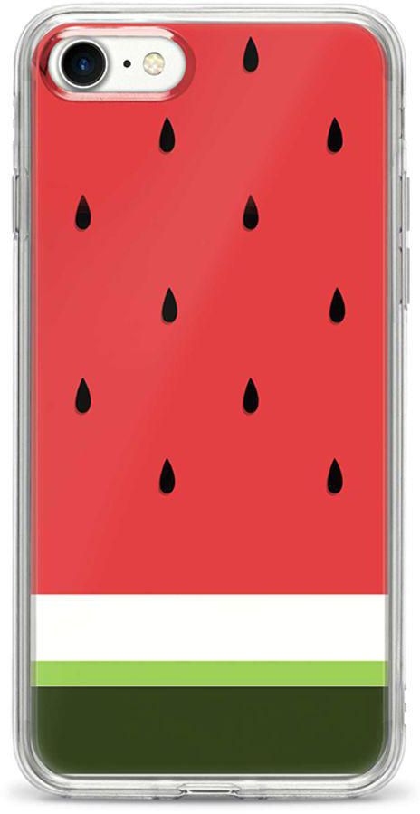 Protective Case Cover For Apple iPhone 8 Minimal Watermelon Full Print