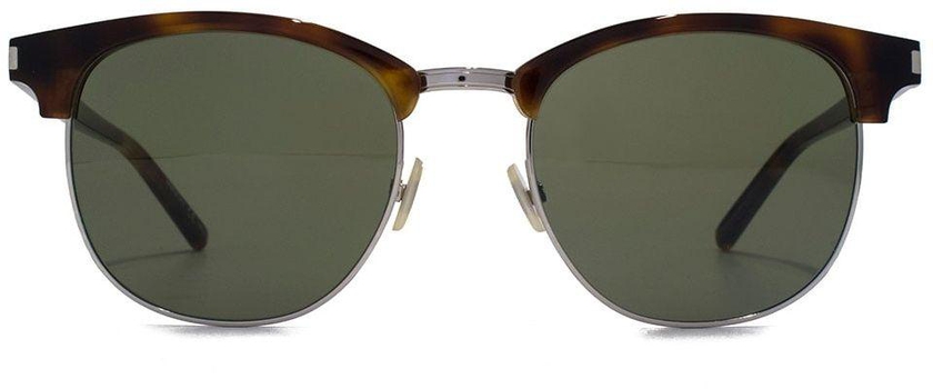 Saint Laurent Clubmaster Men's Sunglasses - SL 108-002 52  - 52-20-145
