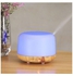7 LED Colour Changing Aroma Air Humidifier With Remote Control 12W Brown/White