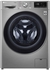 LG LG F4R5TYG2T Vivace LED Display Steel Washing Machine - 8 Kg - Silver
