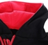 Footful Special Men's Hoody Sweatshirt Casual Sports Top Hoody New XXXL Black Red
