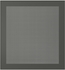 MÖRTVIKEN Door - dark grey 60x64 cm