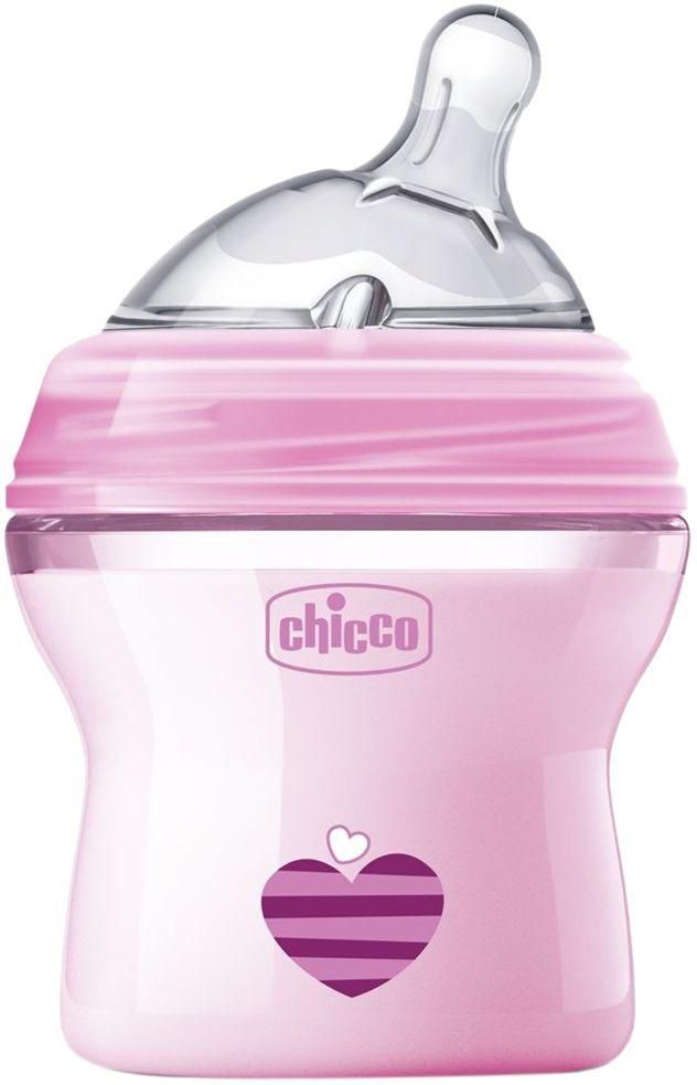 Chicoo NaturalFeeling Color Bottle - Pink, 150 ml