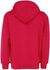 Kids Boys Girls Unisex Cotton Hooded Sweatshirt Full Zip Plain Top (RED, 10-11 YEARS)