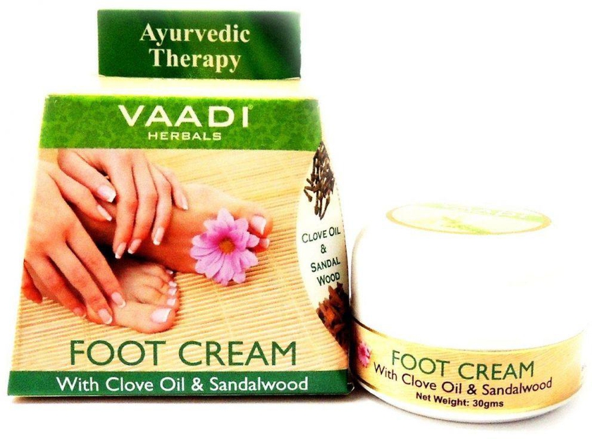 Vaadi Herbals Foot Cream Clove and Sandal Oil 30g