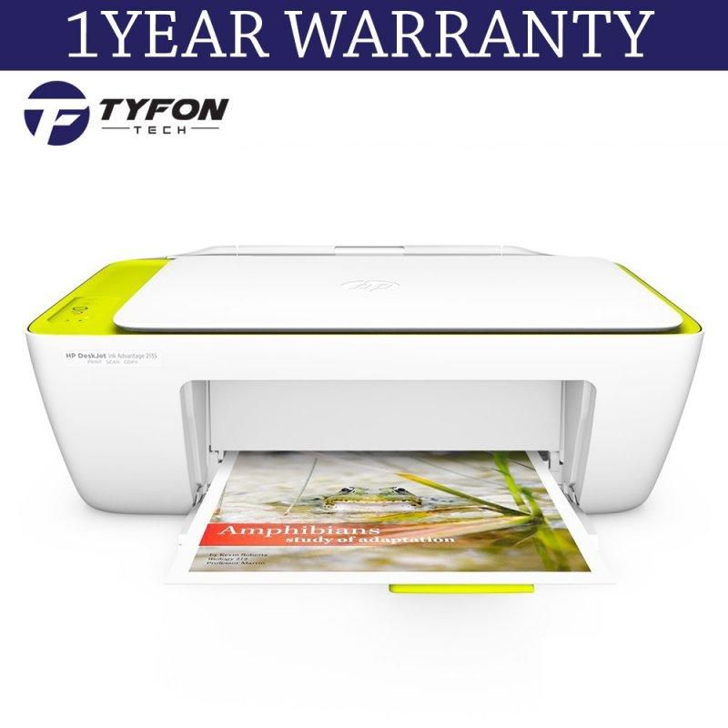 HP Deskjet Ink Advantage 2135 AIO All in One Printer (White/Yellow)