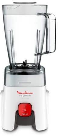 Get Moulinex Genuine Blender, 500 watt, 1.5 Liter, LM242B25 - White with best offers | Raneen.com