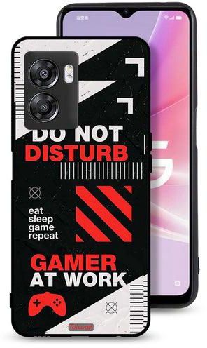 Oppo A57 5G Protective Case Cover Do Not Disturb Gamer At Work