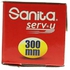 Sanita strong &amp; economical aluminum foil (300 mm x 85 m)