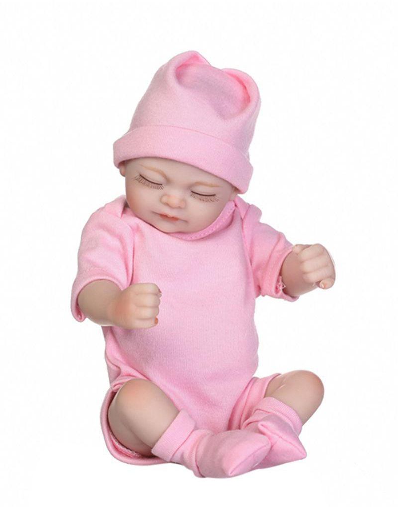 Generic - Reborn Baby Doll With Plush Toy 10inch