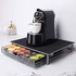 Coffee Pod Drawer for Nespresso，36 Pod Pack Holder, Pod Storage Drawer Organizer and Coffee Machine Stand