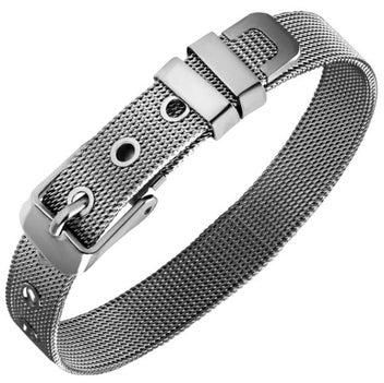 Stainless Steel Buckle Bracelet
