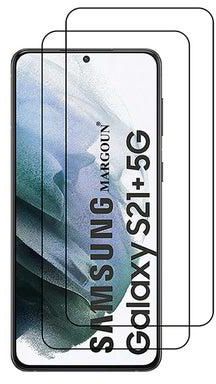 2-Piece Super Shieldz Screen Protector For Samsung Galaxy S21+ Black/Clear
