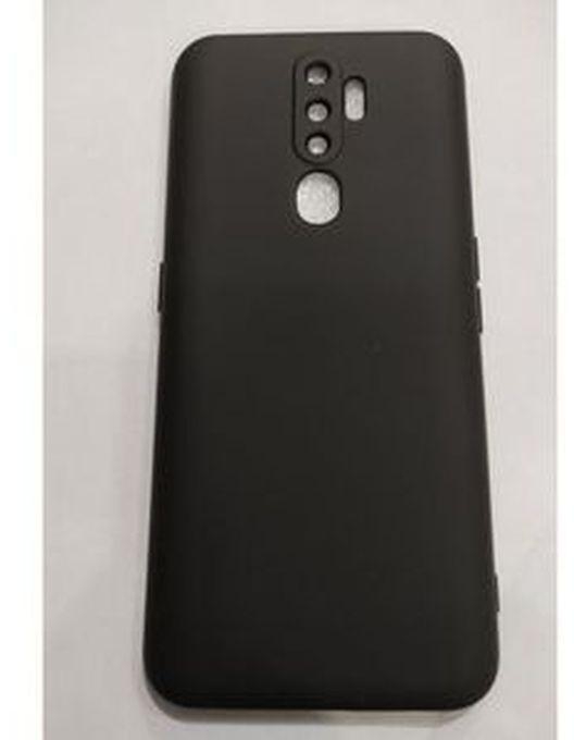 Oppo A9 /A5 2020 Silicon Back Case- Black