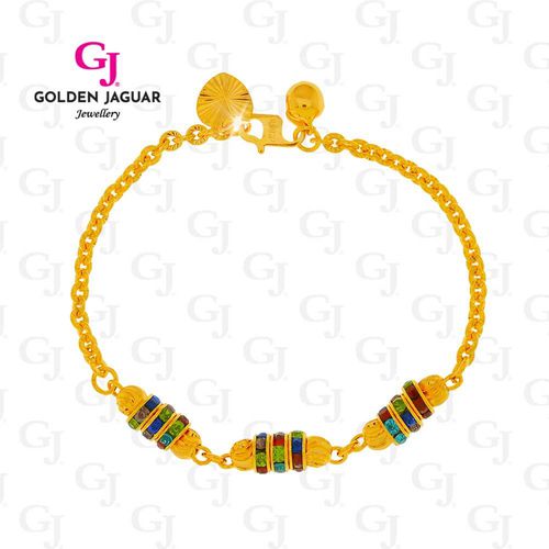 GJ Jewelry Emas Korea Bracelet - Triple Rainbow 2260681
