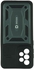جراب لموبايل (سامسونج جالاكسيA33 5G ) سيليكون اسود، بتصميم ظهرقوي وملمس خطوط بارزة