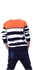 Two Pieces Wear 931 For Boy-Navy Orange, 5 Years