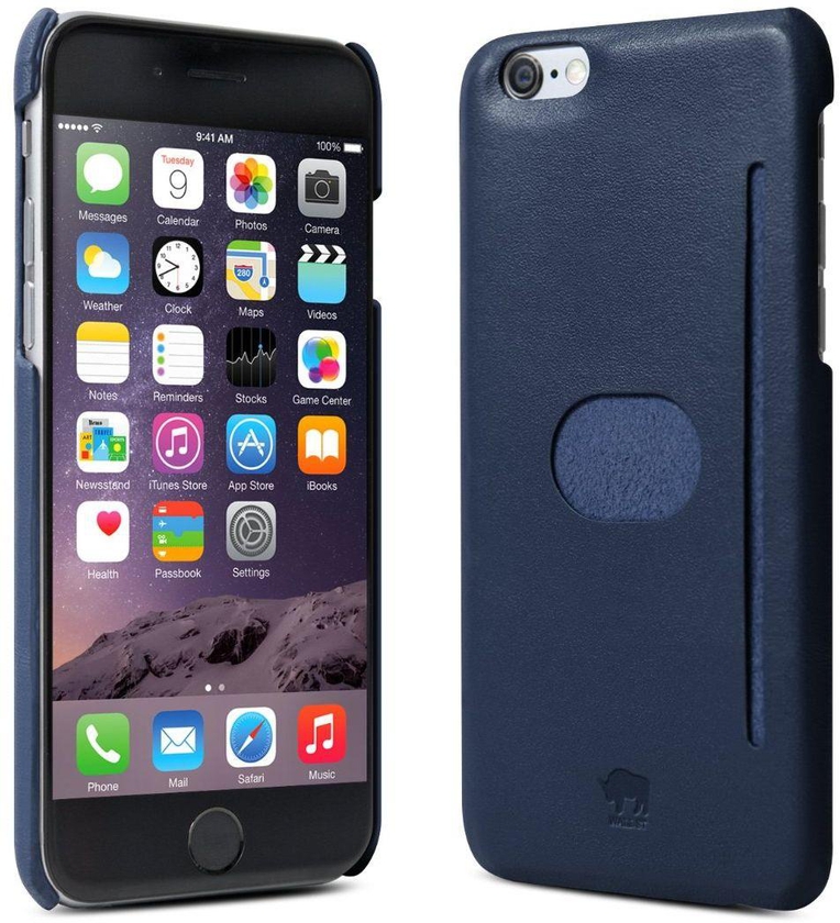 id America Wall St. Leather Case iPhone 6 ‫(4.7) - Navy