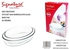 Signature 2pcs/Set High Borosilicate Glass Baking Pan/Dish Oval Shape