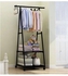 Clothes Stand And Organizer- Coat Rack Metal Black