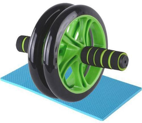 Generic Abs Roller Workout Arm And Waist Fitness Exerciser Wheel (Free Knee Mat)