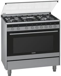 Siemens Gas Cooking Range, 5 Burner, 90 cm, Stainless Steel, HG73G6357M, iQ100