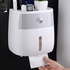 Multipurpose Toilet Paper Holder With Phone Shelf And Drawer Storage+zigor Special Bag