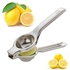 Stainless Steel Citrus Lemon Orange Squeezer - Silver