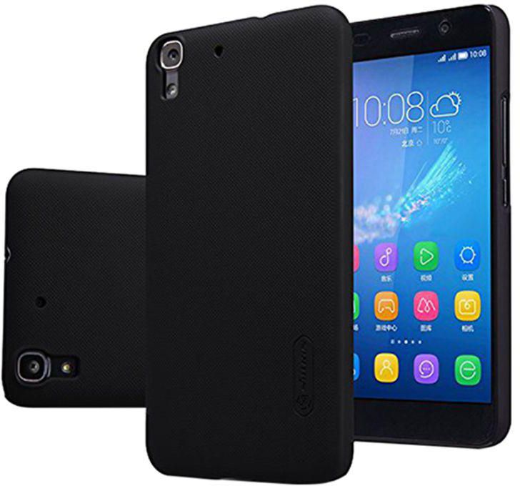 Super Frosted Shield Case Cover With Screen Protector For Huawei Honor 4A Black