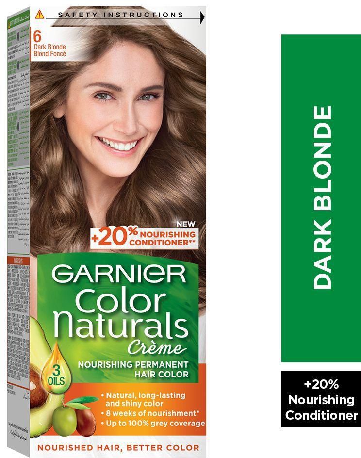 Garnier, Hair Color, Color Naturals, Dark Blonde 0.6 - 1 Kit
