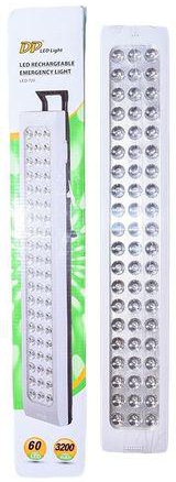 Shoppers DP LED Light - 60 LED Rechargable Emergency Lamp - 3200mAh - White