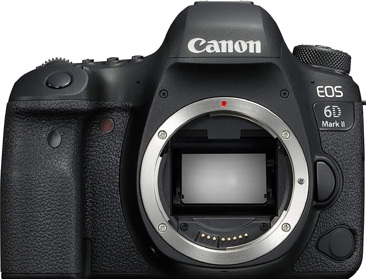 Canon EOS 6D Mark II DSLR Camera Body - Black | 6D_MarkII