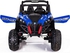 Megastar - Ride on 12V Utv Kid's Beach Buggy Jeep Commander Electric Rideon - Blue- Babystore.ae