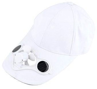 قبعة كاجوال للحماية من الشمس أبيض/ أسود