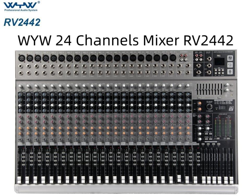 WYW 24 Channels Mixer RV2442