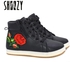 Shoozy Lace Up Sneakers - Black